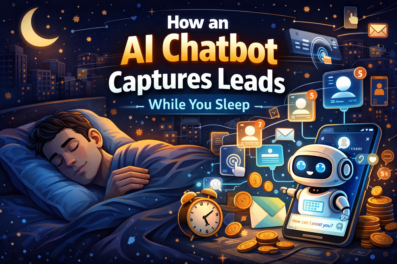 How an AI Chatbot Captures Leads While You Sleep