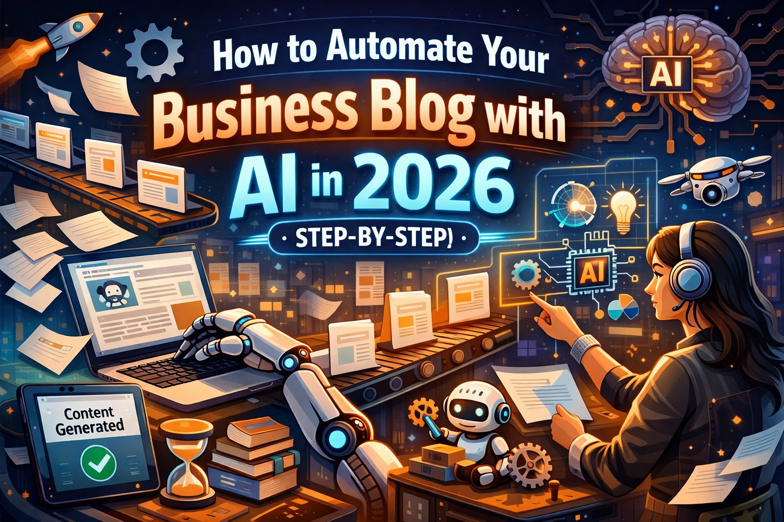 How to Automate Your Business Blog with AI in 2026 (Step-by-Step)